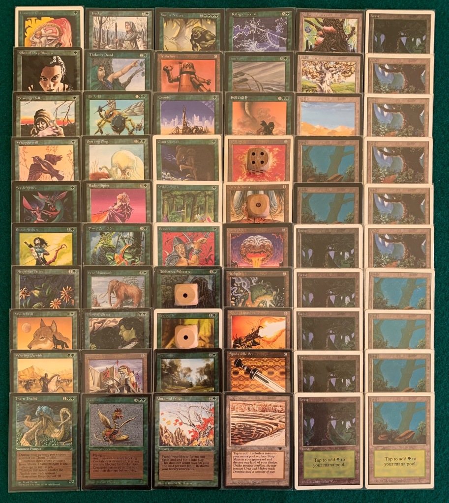 Old School Magic 93/94 -Suboptimal Colorless Tron (Casual) - Deck Tech 