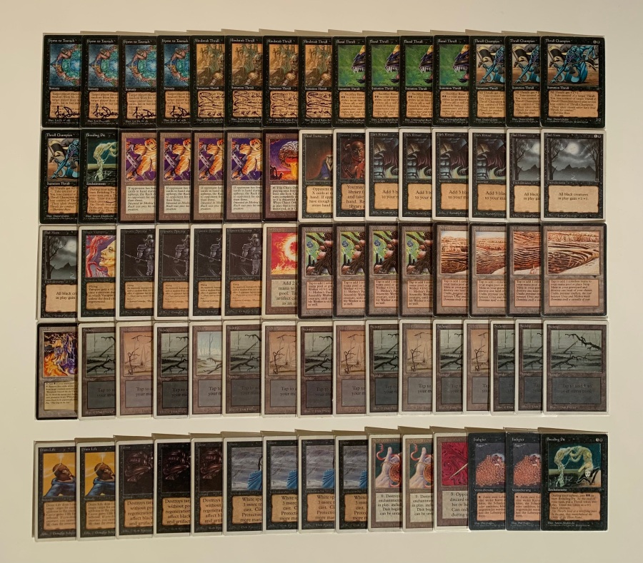 Old School Magic 93/94 -Suboptimal Colorless Tron (Casual) - Deck
